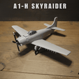 a9.png Douglas A1-H SKYRAIDER - 1/44 scale model