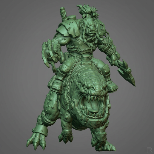Warboss on Giant Squig