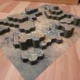 Make-2.jpg BATTLETECH TERRAIN MAP GRASSLAND #3 (A GAME OF ARMORED COMBAT)