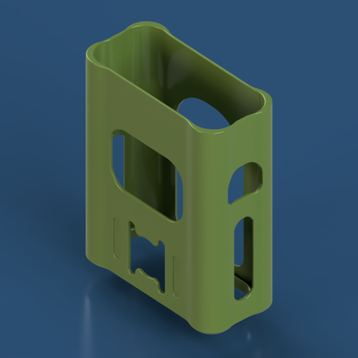 First-Ever 3D Printed TPU Cover for GreenGo Beltpack - 3D model önizlemesi