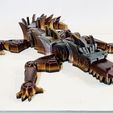 ees 3D file Articulated Steampunk Mechanical Dragon・Template to download and 3D print