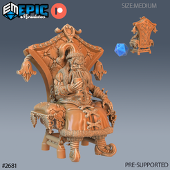 2681-Santa-Claus-Throne-Medium.png Santa Claus Throne ‧ DnD Miniature ‧ Tabletop Miniatures ‧ Gaming Monster ‧ 3D Model ‧ RPG ‧ DnDminis ‧ STL FILE