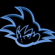 Son Goku.png STL file Dragon Ball Cookie cutter set・3D print object to download