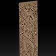 012.jpg Lord Vishnu as Mohini with Amrit Kalash  CNC carving