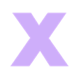 X_cap.stl Letter Boxes