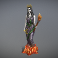 nuevahecatesketchfab2.png Hecate Goddess Statue for 3D print