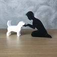 IMG-20240322-WA0132.jpg Boy and his Beagle for 3D printer or laser cut