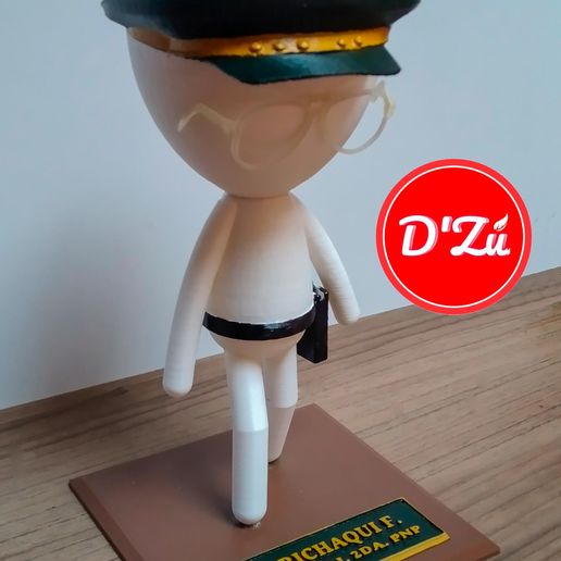 ROBERT PLANT POLICE 3D model