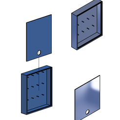 Schlüsselbox_01-Farbe.png STL file Key box/box・3D printable model to download