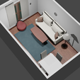 untitled8.png Normal Ordinary Living Room 3D model