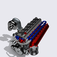 5A27884D-A9C8-41B4-AE2F-466534E44289.png TITEN Billet Toyota 2JZ Turbo engine High Detail Supra motor