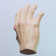 5.png 真人大小的 3D 扫描男性手部 - 用于雕塑和数字建模的模型