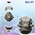 5.jpg Commando drop-ship with interior and seats (19) - Future Sci-Fi SF Post apocalyptic Tabletop Scifi Wargaming Planetary exploration RPG Terrain