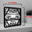 Sacred-Supra-Build-Shelf-info.jpg Mk4 Supra Artwork For Project Car Build, 3d Printed Home Or Office Decor
