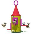 view_pipe_feeder_2.jpg Fichier STL Tube mangeoire à oiseaux・Design pour imprimante 3D à télécharger