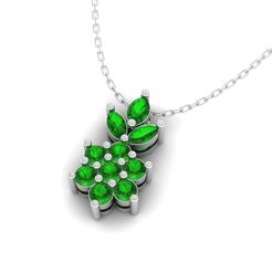 1.jpg Free 3D file Leaf Diamond Pendant P 071・3D printable object to download