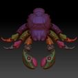 top-view.jpg Hermit crab (flexi, cute, semi realistic)