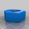 Parametric_Nut_M20.png Porcas métricas imprimíveis - DIN 934