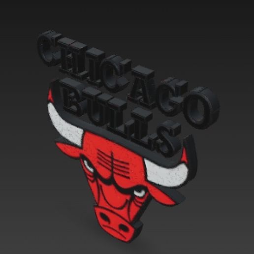 🏀 Chicago Bulls NBA Baloncesto Modelo 3D Render Modelo de impresión 3D ...