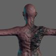 2.jpg Animated Zombie woman-Rigged 3d game character Low-poly 3D model