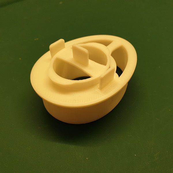 Download STL file Easter Egg Cookie Cutter • 3D print design ・ Cults