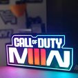 05.jpeg LED lamp with MWIII | Wall art - Call of Duty