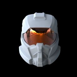 H_Rampart.3506.jpg 3D file Halo Infinite Rampart Wearable Helmet for 3D Printing・3D print model to download, cosplayplanet3d