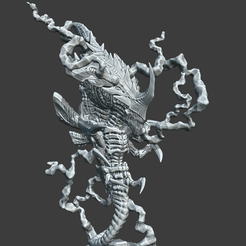 Charged-Preview1.png 3D file Space Bugs of Death Brain Catastrophe・3D printable model to download