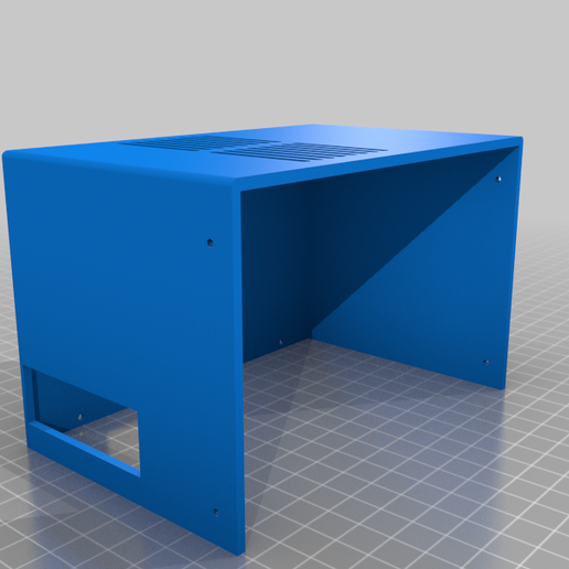 Descargar archivo 3D gratis Raspberry Pi Box para Volumio, pantalla de ...
