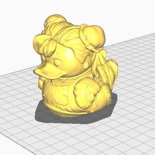 🦆 Chun-Li Duck - Street Fighter Style Decorative Figure - STL ready for ...