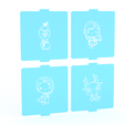 1.png Frozen stencil set of 8 for Coffee and Baking