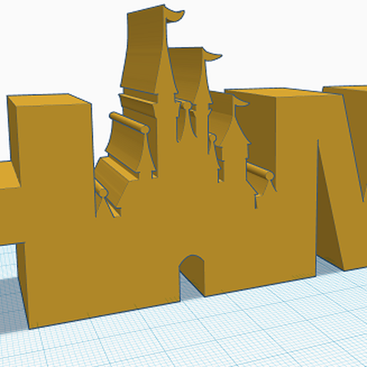 Disney Magic Kingdom HOME Decoration 3D model