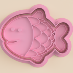 Pez2.png Fish cookie cutter