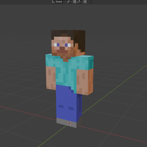 🎬 Steve - Minecraft・ STL File for ・Cults