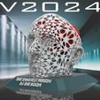 2024-the-brain-smartest-person-in-the-room-voronoi-10.jpg Smartest Person in The Room Trophy