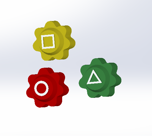 STL file gonggi blocks stones squid game 2 🦑 ・3D printer model to ...