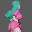 14.jpg BULMA SEXY GIRL DRAGONBALL ANIME ANIMATION 3D PRINT