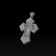 dserf8wr65fs6f4s5df6sd5f6sd52fv3sg32.jpg Jesus Head Cross Pendant Modelo de impressão 3D