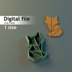 photoshop-Recovered.jpg STL file FOX CLAY CUTTER・Design to download and 3D print