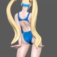 15.jpg MIKA SWIMSUIT SEXY GIRL STREET FIGHTER GAME ANIME CHARACTER 3D print model