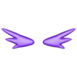 wings (dark pink).stl Clefable Pokeball