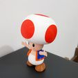 06.jpg Free STL file Toad from Mario games - Multi-color・3D printing model to download