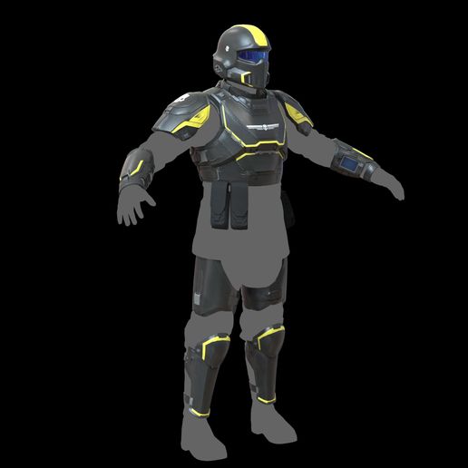 🪖 Helldivers 2 B-01 Tactical Full Body Wearable Armor With Helmet・ 3D ...