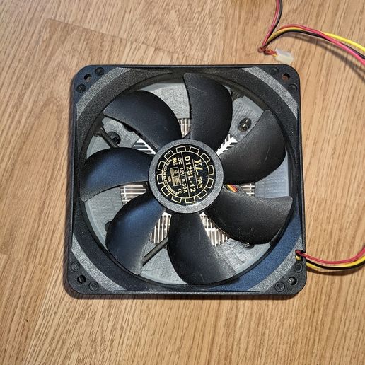 AMD Wraith Stealth 120mm Fan Adapter 3D model