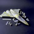 yf-23 - prime and putty 3 - IMG_2586 copy.jpg Fichier STL Northrop YF-23 Black Widow II 1:72・Plan imprimable en 3D à télécharger
