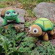 CUTE FLEXI PRINT-IN-PLACE TORTUES, ARTICULATED TOY