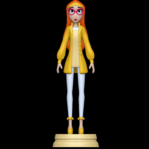 Honey Lemon - Big Hero 6 The Series 3D model