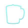 1.png Cocoa Mug Cookie Cutter | STL File