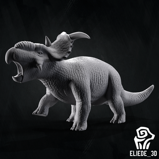 Pachyrhinosaurus 3D model