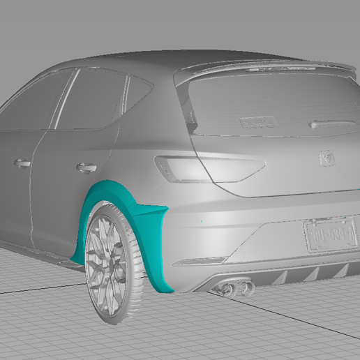 Screenshot-2024-08-19-125552.png SEAT Leon CUPRA R style Wide Body kit 8 pieces Typ 5F Mk3 (5dr)